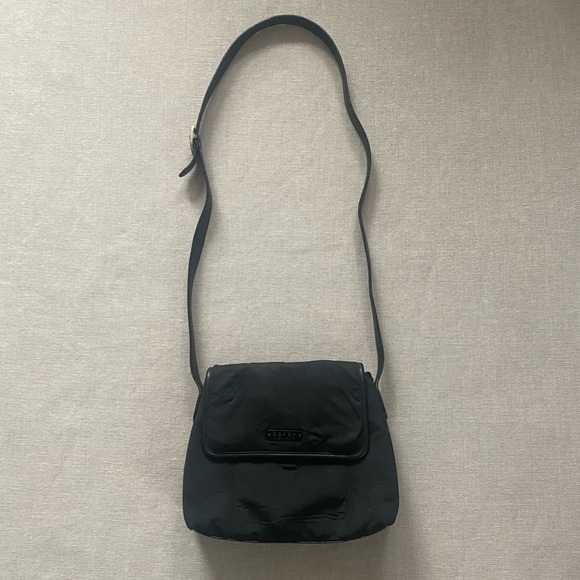 Coach Handbags - Coach black neoprene purse.